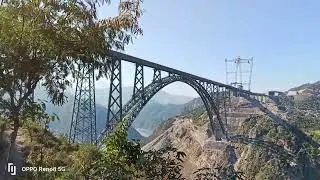 Udhampur Srinagar Baramulla Railway Link | USBRL project status | Chenab bridge latest video chenab