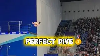 Splashless Perfect Dive - Quan Hong Chan, Asian Games.