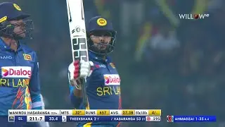 Wanindu Hasaranga 66 runs vs Afghanistan| 1st ODI - Sri Lanka vs Afghanistan