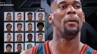 Shawn Kemp Face Creation NBA 2K26