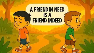 &ldquo;The Bear&rsquo;s Lesson: A Tale of Two Friends&rdquo;one minute story#moralsparkstories