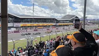 2024 F1 British GP at Silverstone race start from Abbey
