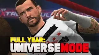 Road to Wrestlemania in WWE 13 Universe Mode (1 YEAR)