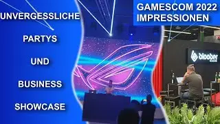 Gamescom 2022 - Business Area, ASUS ROG Fan Event, Kakao Games Party