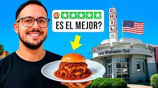 PRUEBO el chili m&aacute;s famoso de ESTADOS UNIDOS 🍝 Camp Washington Chili Cinncinati