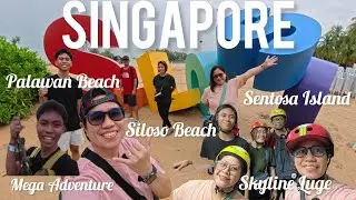 SENTOSA ISLAND SINGAPORE | MEGA ADVENTURE | SKYLINE AND LUGE