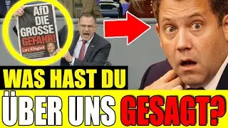 Eskalation im Bundestag! AfD h&auml;lt KLINGBEIL seine eigenen Worte vor!