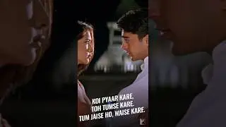 Pyaar Mein Sauda Nahin Hota 🤝 #mohabbatein #jugalhansraj #kimsharma #lovestatus #romantic #yrfshorts