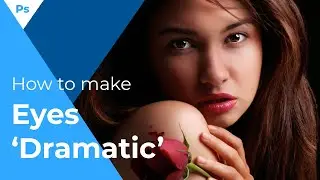 How to make Dramatic Eyes | Adobe Photoshop | BKreative
