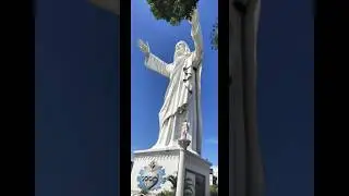 Jesus statue in #Velankanni ￼