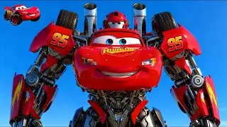 💥 GIANT Robot McQueen TRANSFORMATION! | Part 3