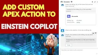 Advance AI - Add custom Apex action to Einstein Copilot.