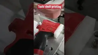 Plastic tools shell embossed logo printing machine pad printer