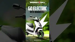 Go Green, Go Electric with BharatCell !  #ecofriendly #bharatcell #lithiumbattery