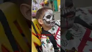 #faceart #аквагрим #паркгагарина #дети #фейсарт #facepainting #раненный #череп  #веном #пацаны