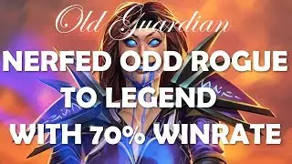 Nerfed Odd Rogue to Legend with 70% winrate! (Hearthstone Rastakhan deck guide)