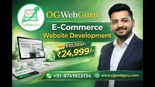 E-Commerce Website Development in India | Professional Online Store @ ₹24,999 | OgWebGuru