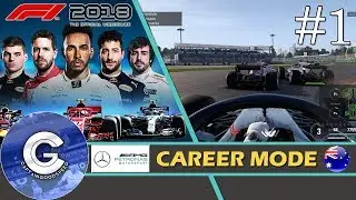 Давайте поиграем в режим карьеры F1 2018 | Карьера Mercedes №1 | ПЕРВЫЕ ВПЕЧАТЛЕНИЯ ОТ F1 2018!