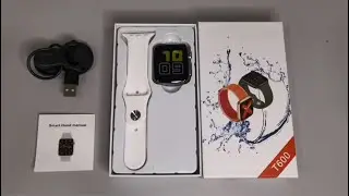 T600 Bluetooth Fitness Smartwatch Music Band Full Display Touch Screen