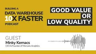 Low Price Solution - Building a Data Warehouse 10x Faster