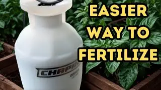 Chapin Pump Sprayer Test + Fertilizing a New Garden Bed