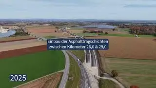 Baustart nach der Winterpause: A94-Neubauabschnitt Kirchham - Pocking