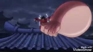 pertamakali luffy menghajar kaido Luffy vs kaido  #anime_one_piece
