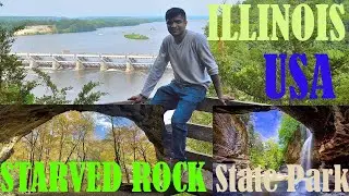 Starved Rock State Park, Illinois USA Vlog
