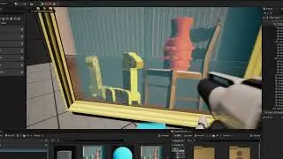 Help objects fall into textures