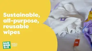 Sustainable, all-purpose, reusable wipes