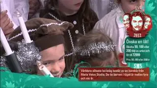 Musikhjälpen 2012 - Maria Voice Studio (Luciatåg) (1080p)
