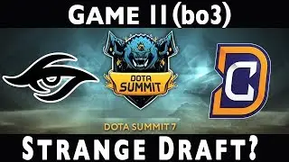 Dota 2 | Team Secret vs Digital Chaos (GAME 2) | The Summit 7