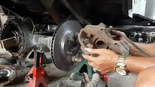 cara ganti rem cakram toyota hardtop roda belakang #tukangmobil