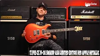 PRS CE 24-08 Swamp Ash Limited Edition Red Apple Metallic | TV Guitar Center