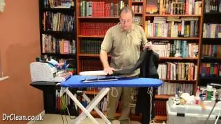 Ironing a Wool Womans Jacket - DrClean
