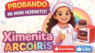 ✨ PROBANDO MI MINI HORNITO 🧁 | Hacemos pastel mini 🍰 