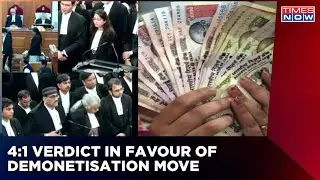 Supreme Court Demonetisation Judgement: 4:1 Verdict In Favour Of Demonetisation| Political Reactions