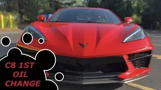 First DIY Oil Change on The C8 Corvette