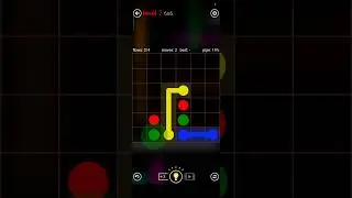 Flow Free 6*6 Mania (Level -7) #battle #blocks #simulation #adhd #animation