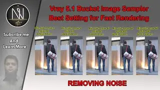 Remove Noise and best setting for fast rendering(Bucket image sampler)HINDI/URDU