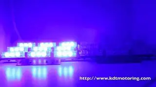 54 LED Blue & Red Police Firefighter EMS Ambulance Emergency Strobe Lights