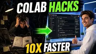 10X Google Colab Speed: Unlock Your Coding Superpower with Hidden Shortcuts Pros Use!