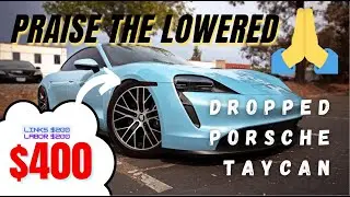 I lowered my Porsche for $400 (Lower Links)