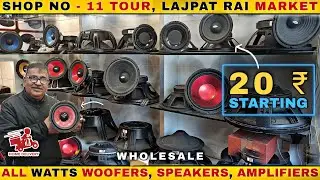 Cheapest woofers, speakers for dj towers, home theater, bt speakers & dj amplifier, speakers & parts