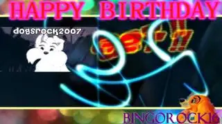 HAPPY BIRTHDAY dogsrock2010