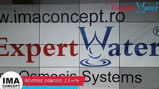 REVERSE OSMOSIS 2 5 m&sup3; h   EXPERT WATER   IMA CONCEPT