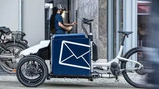 IAV Smart Cargobike Automatically Follows The Courier - Tuvie Industrial Design and Technology