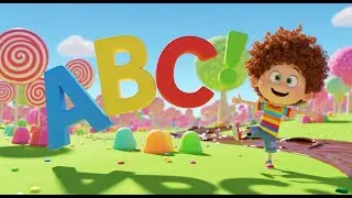 ABC Magic in Candy Land | Kids&rsquo; Alphabet Song and Rhymes