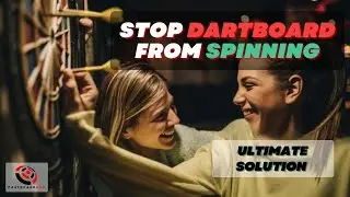 Stop Dartboard From Spinning | Solutions For Dartboard Spinning Problem |  Fix Dartboard Wobbling