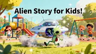 Alien Attack on Earth! 🌎👽 | Kids Fantasy Story | Bedtime Story for Children | KCN